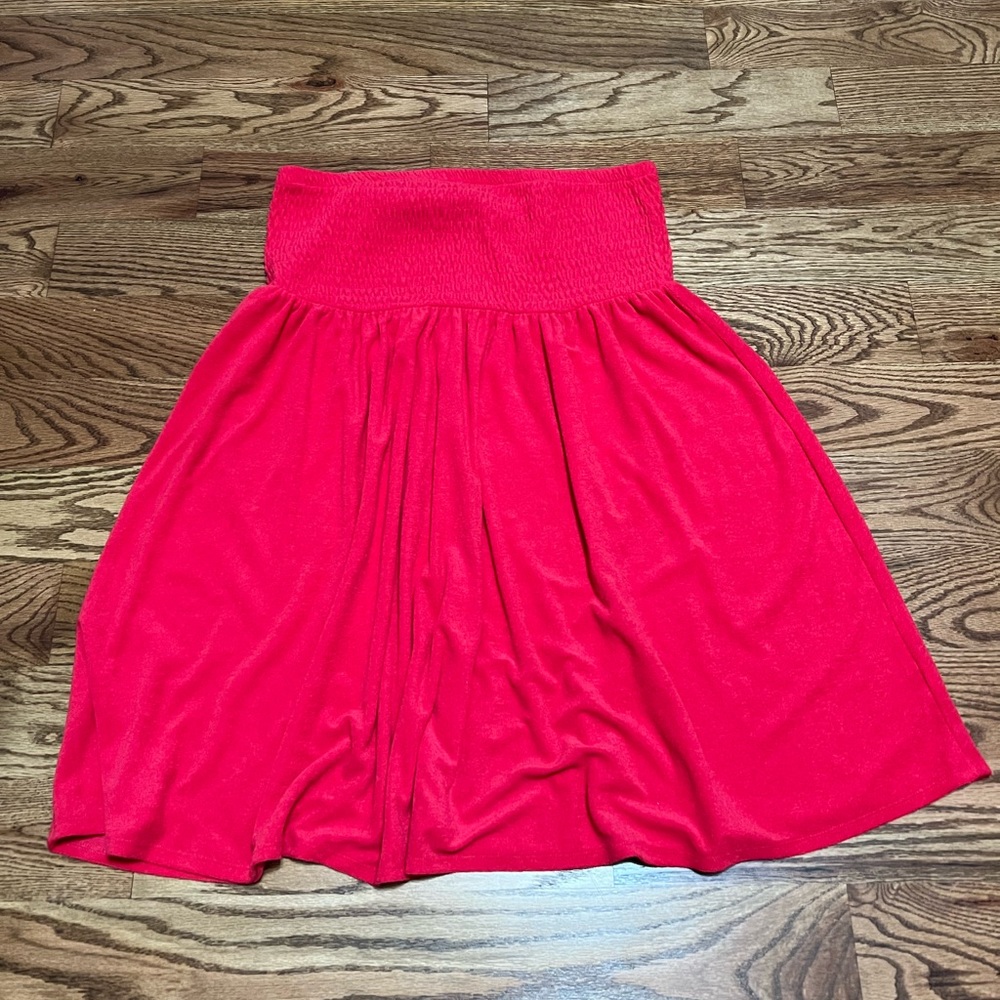 Torrid Terrycloth strapless dress